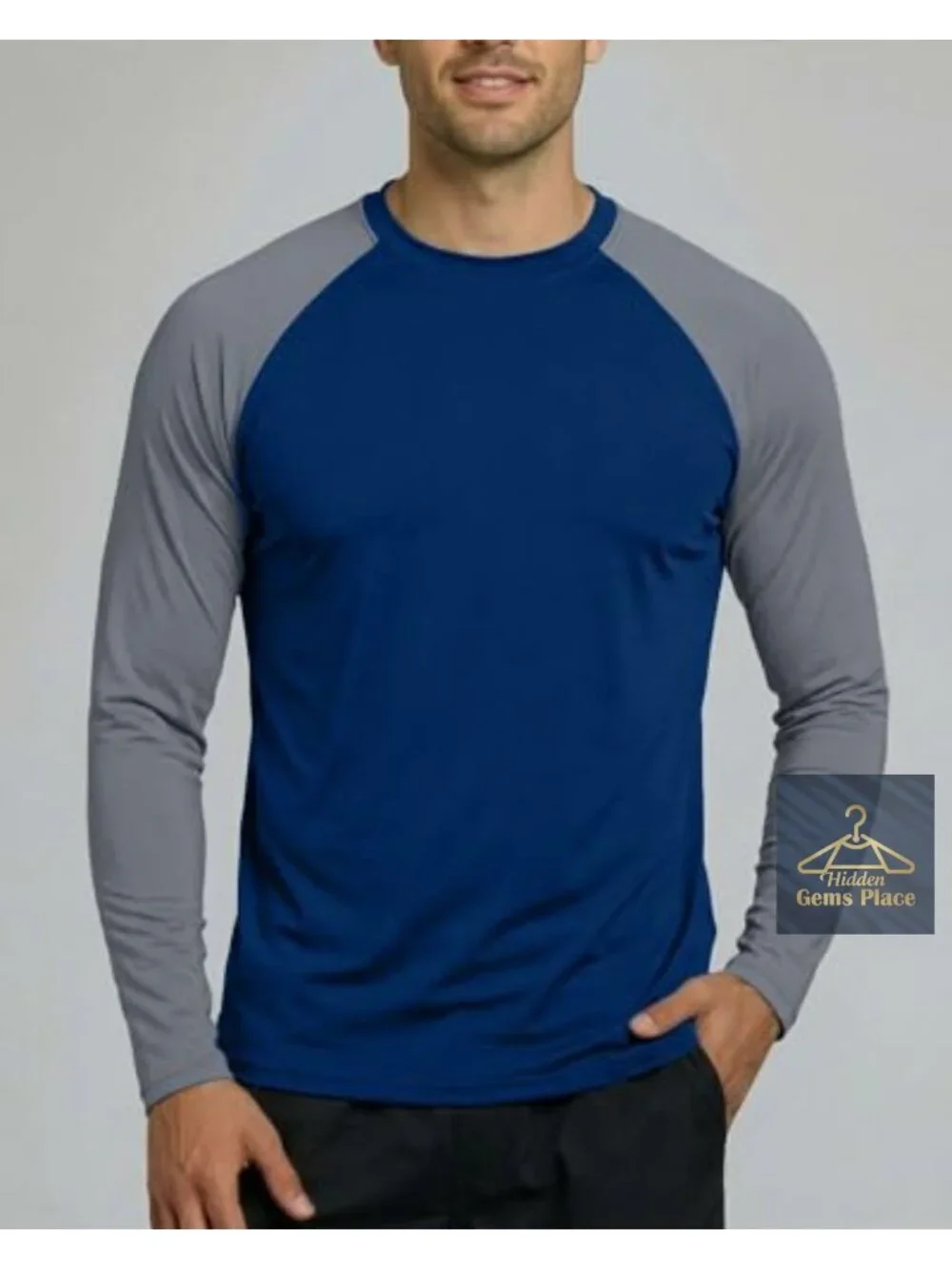 4 Pack Men's Long Sleeve UPF 50 Rash Guard Swim Shirts Quick Dry Stretch